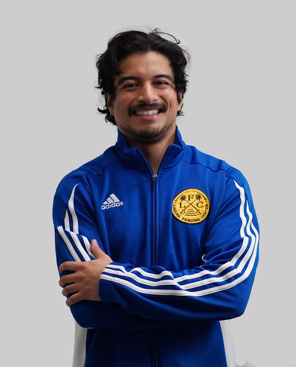 Fencing coach CLAUDIO ADRIANZEN