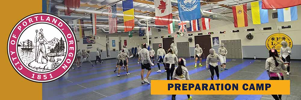 Fencing Summer Nationals in Portland